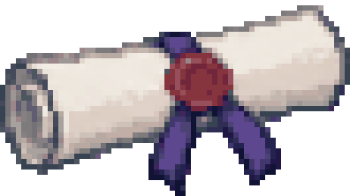 A sealed scroll